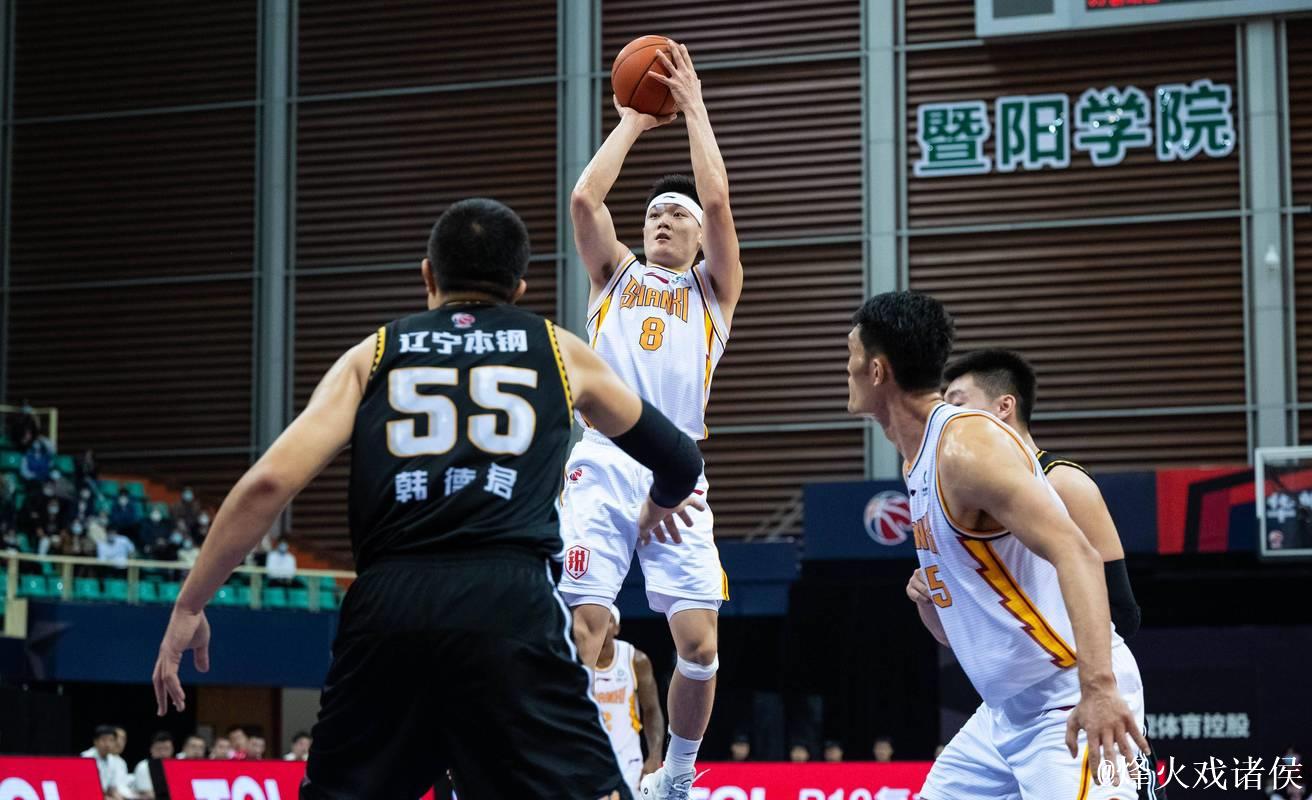 张宁15分山西送辽宁赛季首败 弗格空砍30分